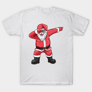 Santa Claus at Hip Hop Dance T-Shirt